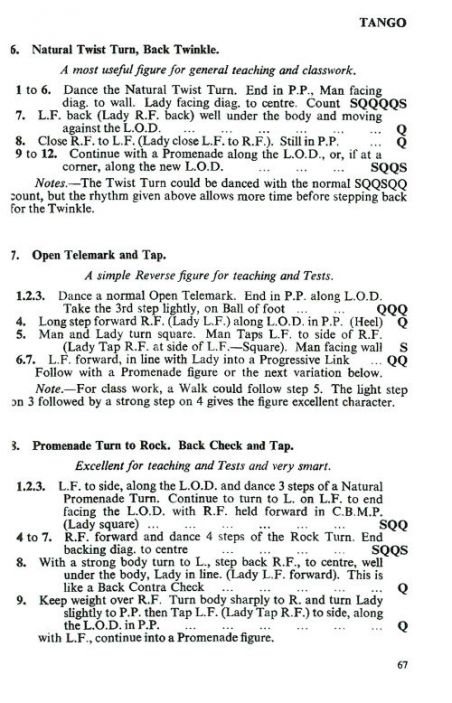 ISTD Popular Variations In Standard (3rd Edition)