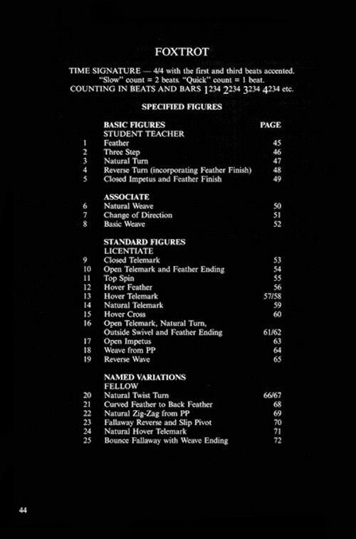 ISTD Ballroom Technique (10th Edition)