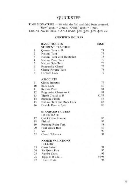 ISTD Ballroom Technique (10th Edition)