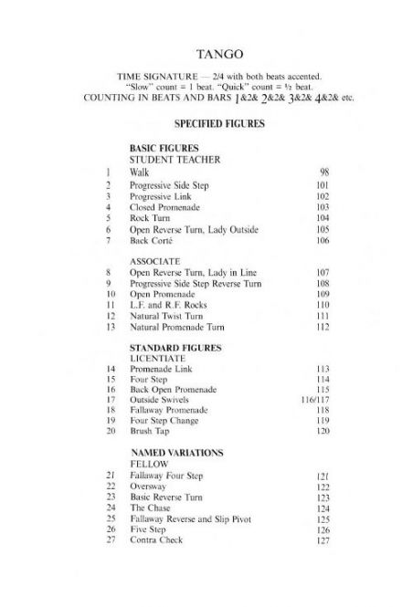 ISTD Ballroom Technique (10th Edition)