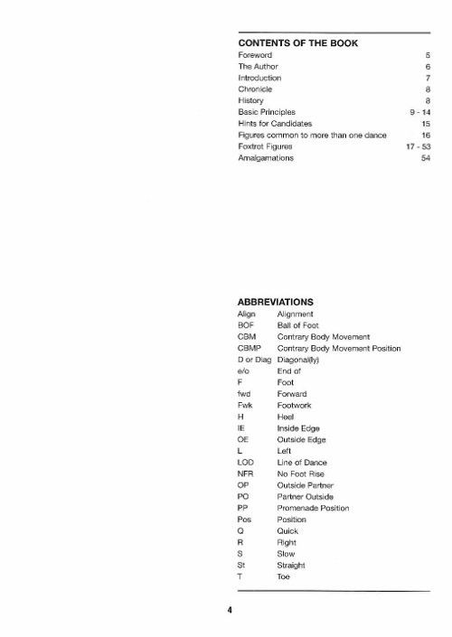 Technique Of Ballroom Dancing - The Foxtrot (6th Edition)