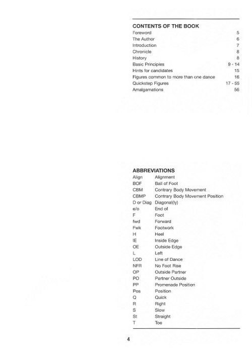 Technique Of Ballroom Dancing - The Quickstep (6th Edition)