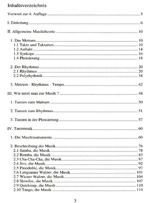 Tanzen ist Musik (4. Auflage)