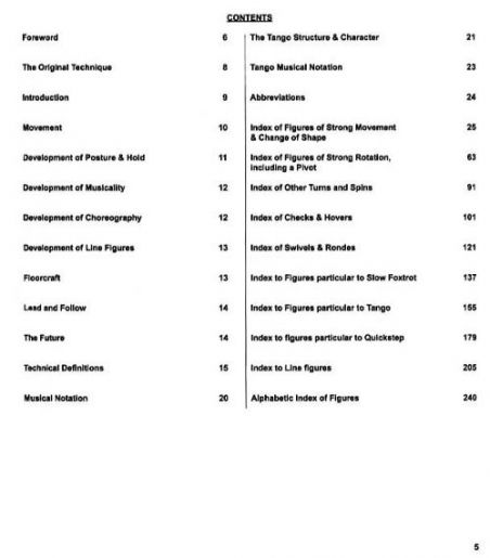 A Technique of Advanced Standard Ballroom Figures