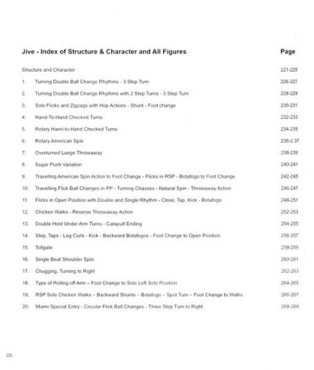 A Technique of Advanced Latin-American Figures