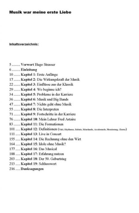 Musik war meine erste Liebe