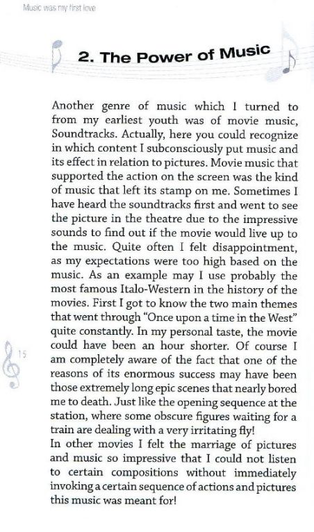 Music was my first Love