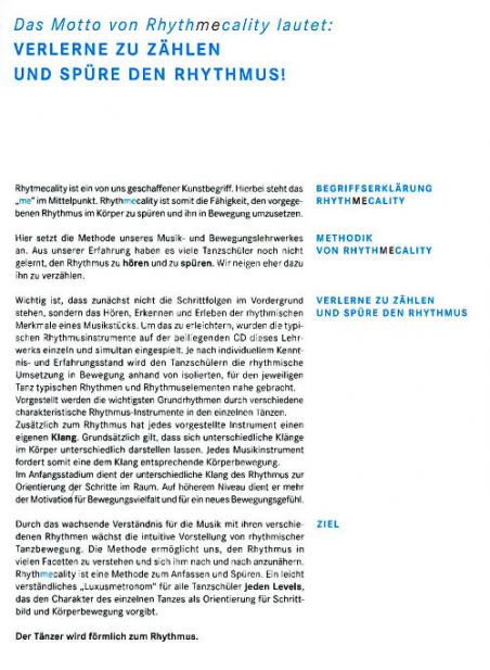 RhythMEcality Samba (deutsch) (1. Auflage)