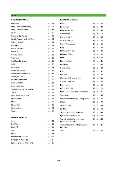 WDSF Technique Books - Paso Doble (3rd edition)